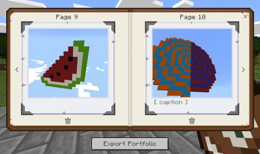 Minecraft Education Edition có thể thu thập bằng chứng học tập