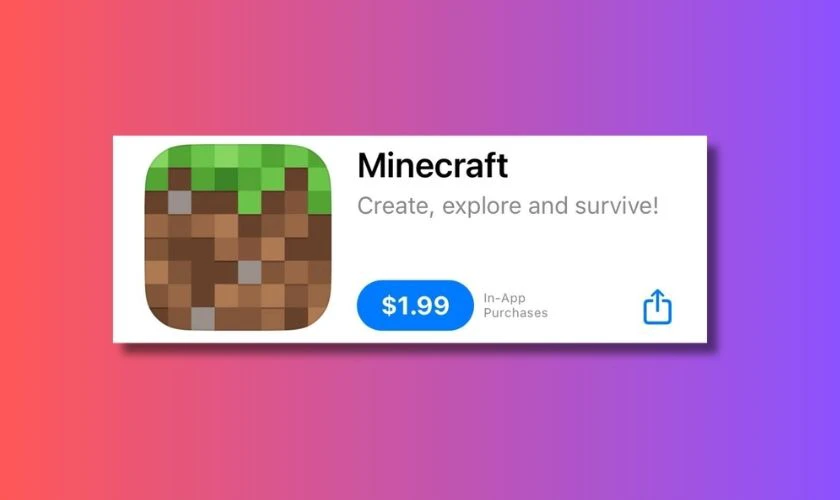 Cách tải Minecraft v26.2 chính thức trên iPhone