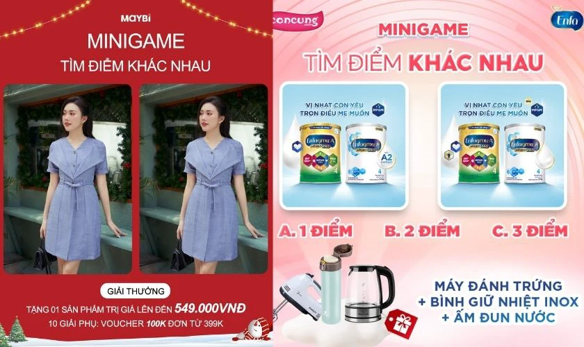 Minigame tìm điểm đặc biệt