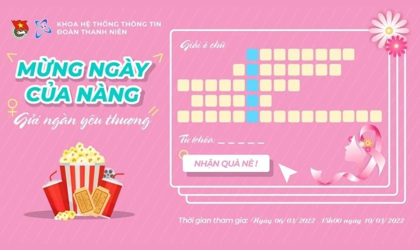 Minigame 8/3 trí tuệ - Giải đáp câu đố