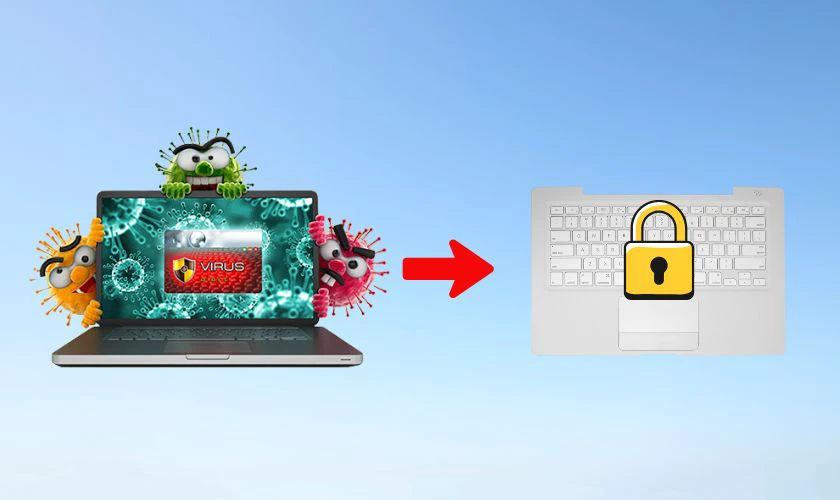 Lỗi phần mềm là một trong những nguyên nhân thường gặp khiến bàn phím laptop bị khóa