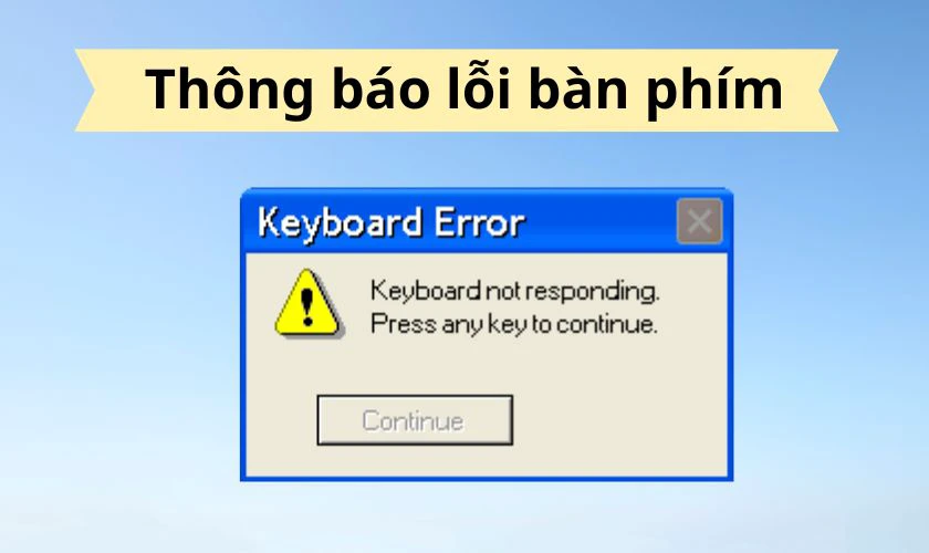 Cách nhận biết bàn phím laptop đang bị khóa