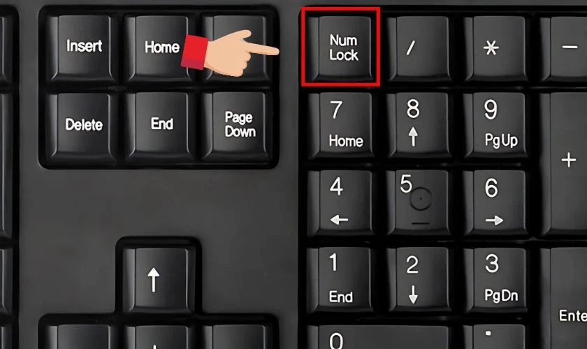 Đối với laptop Lenovo có bàn phím Full Size