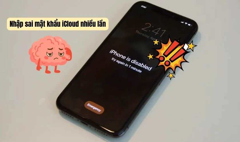 Tại sao iPhone bị khóa iCloud?