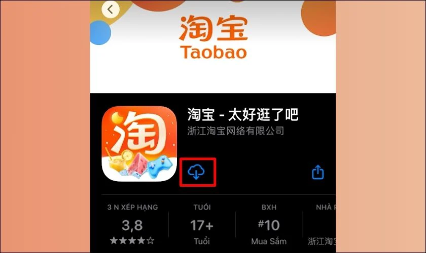 Tải và cài đặt ứng dụng Taobao trên điện thoại