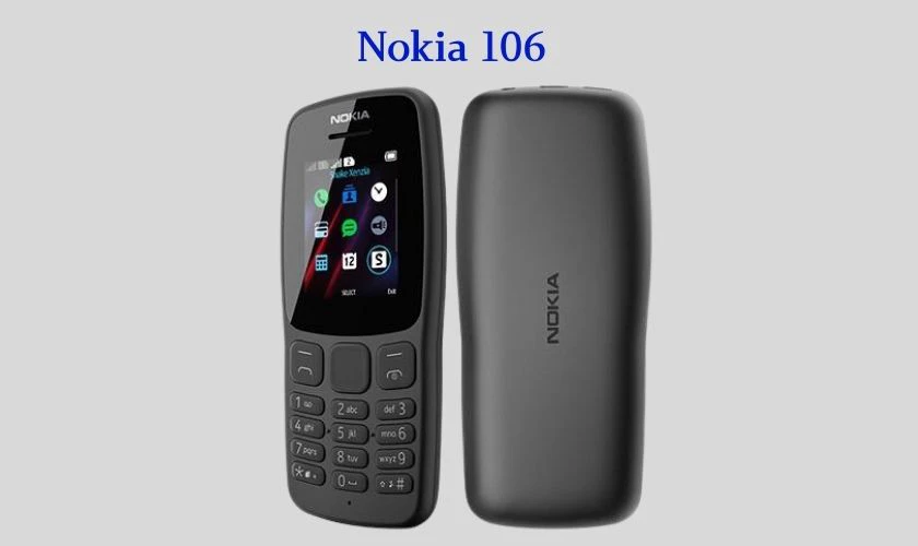 Nokia 106 cũ - Điện thoại 2 sim 2 sóng thuận tiện