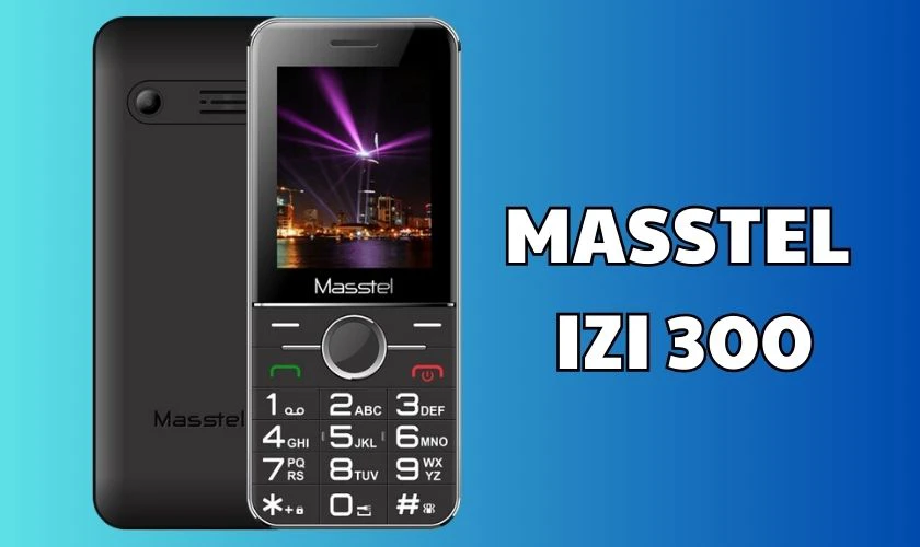 Masstel IZI 300 - Điện thoại cho người lớn tuổi