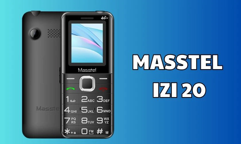 Masstel Izi 20 cũ - Bàn phím lớn, dễ dàng sử dụng