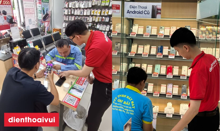 m&aacute;y cũ chất lượng được kiểm tra kỹ c&agrave;ng