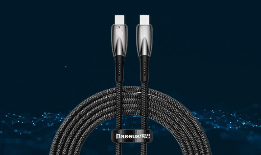 Cáp Type C 2m Baseus Glimmer CB000025