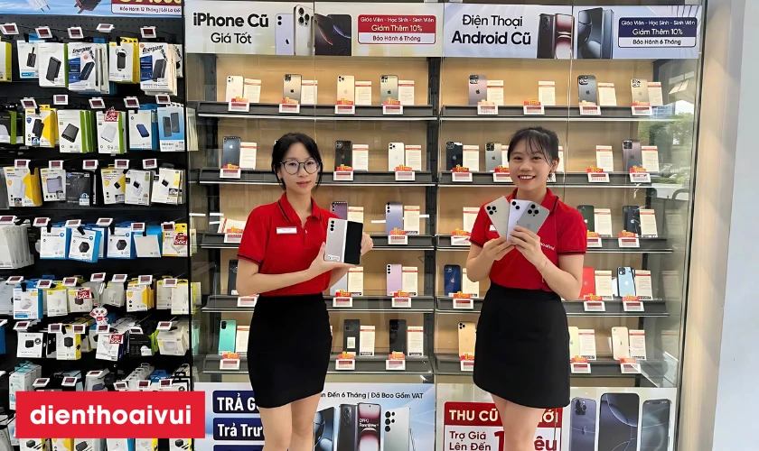 Mua iPhone cũ giá rẻ, uy tín tại Điện Thoại Vui