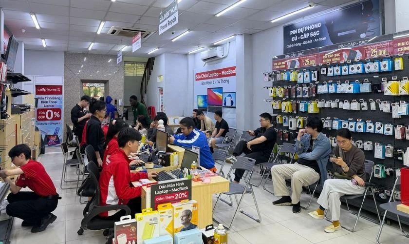 Mua laptop cũ quận Cầu Giấy chính hãng ở Điện Thoại Vui