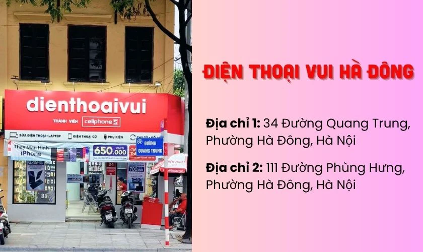 Địa chỉ bán laptop cũ quận Hà Đông ở đâu uy tín và chính hãng?