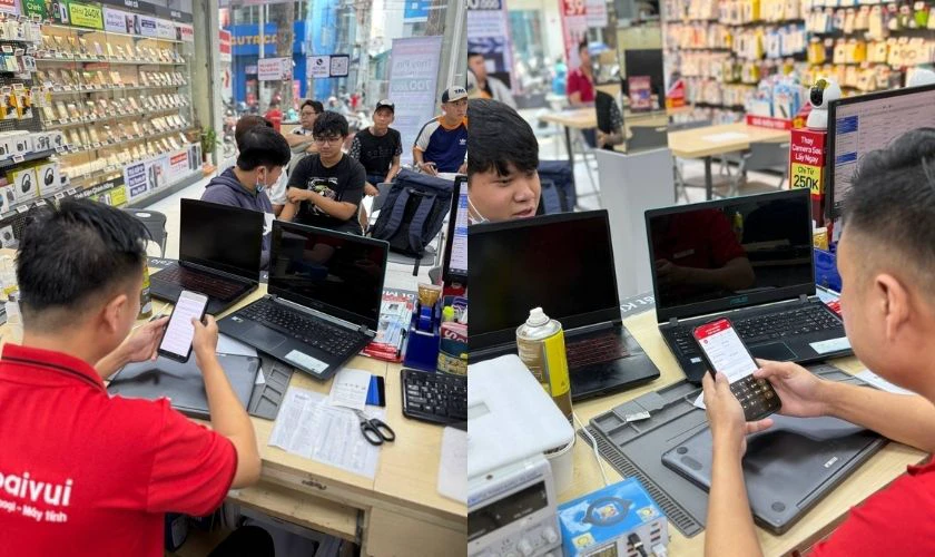 Mua laptop cũ quận Hà Đông ở Điện Thoại Vui