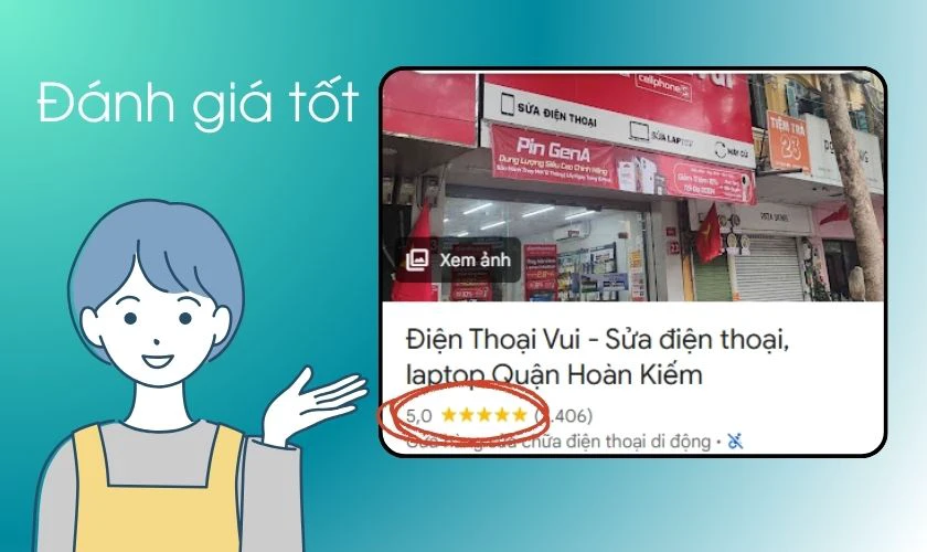 Các cửa hàng uy tín sẽ có phản hồi, đánh giá tốt từ khách hàng