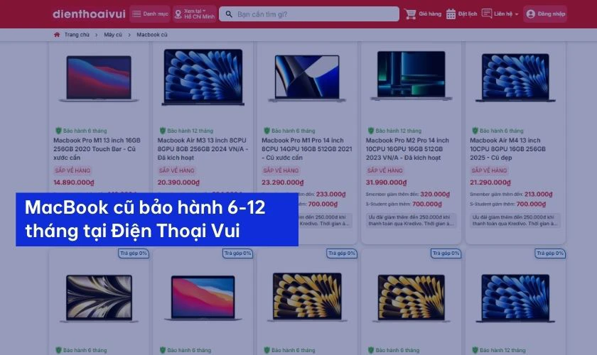 Tiêu chí chọn địa chỉ mua MacBook cũ quận Gò Vấp uy tín