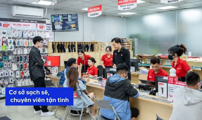 Cơ sở vật chất, độ chuyên nghiệp của cửa hàng