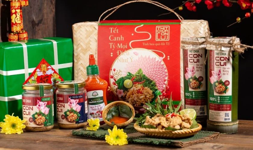 Mua quà Tết gì cho bố mẹ chồng 2026 - Đặc sản vùng miền