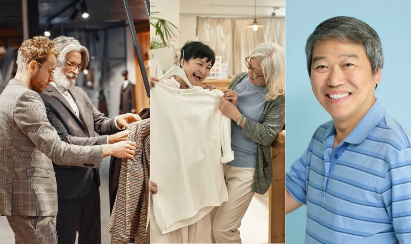 Nếu chưa biết mua quà Tết gì cho bố mẹ chồng, bạn có thể mua quần áo mới