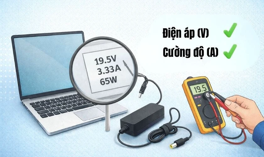 Kinh nghiệm chọn mua sạc laptop Quận 7