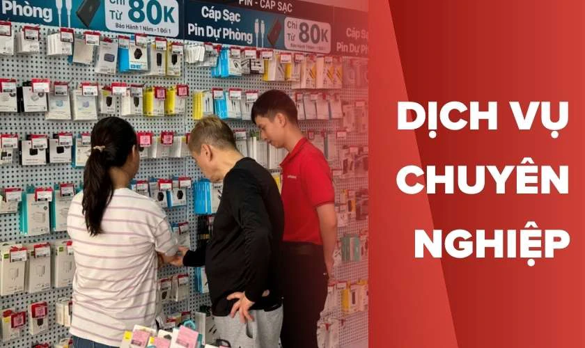 Dịch vụ chuyên nghiệp và vị trí thuận tiện