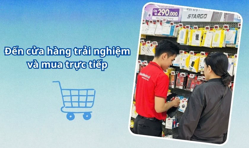 Khách hàng có thể mua trực tiếp tại cửa hàng hoặc đặt mua online