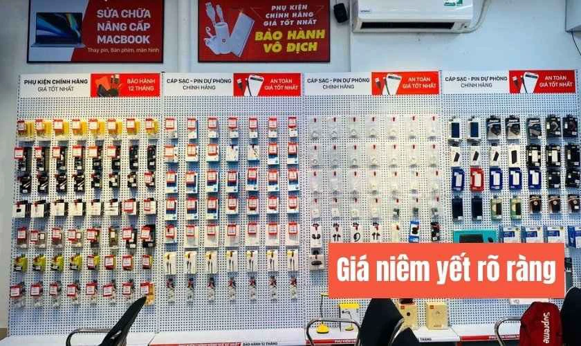 Được test sạc trực tiếp