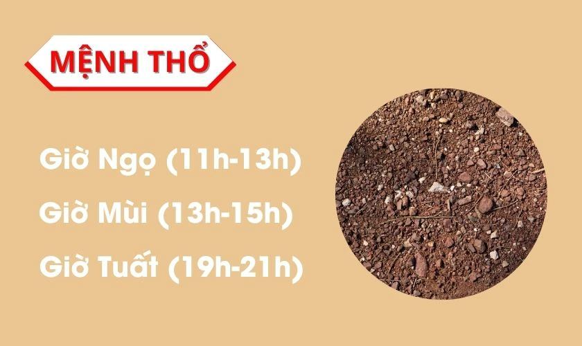 Mua vàng ngày vía Thần Tài giờ đẹp cho mệnh Thổ
