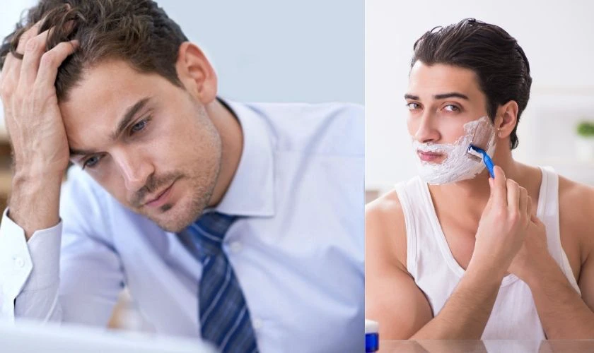 Mùng 1 Tết cạo râu có thể gây ảnh hưởng đến sức khỏe