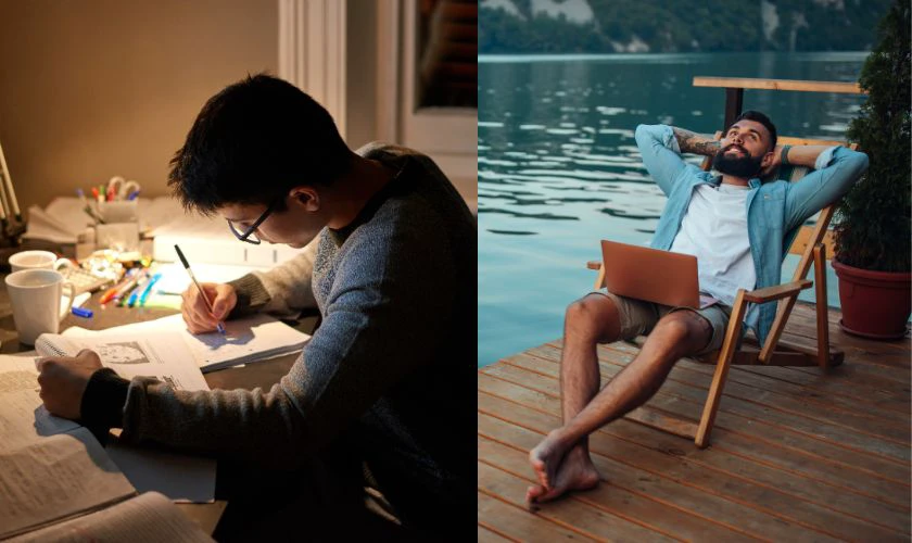 Giữ tâm trạng thoải mái trước khi thi sẽ giúp bạn có thể đạt kết quả cao