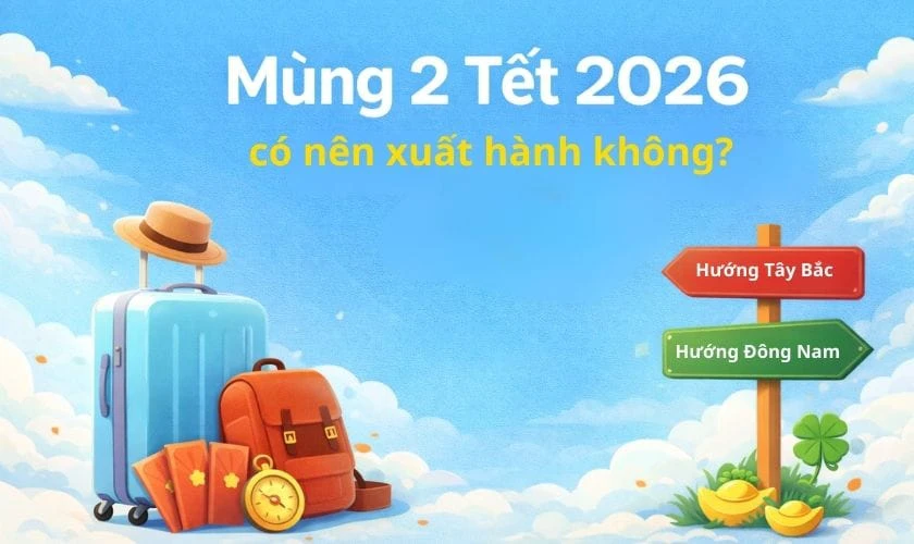 Mùng 2 tết 2026 tốt hay xấu có nên xuất hành không