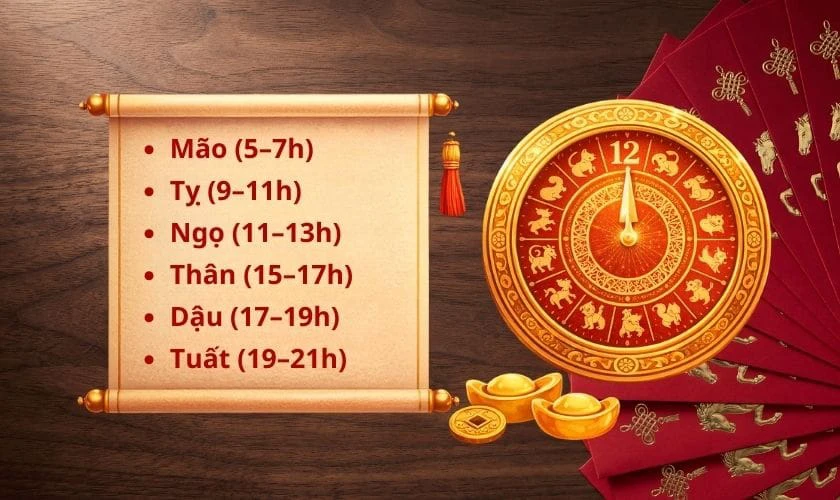 Giờ hoàng đạo ngày mùng 2 Tết 2026