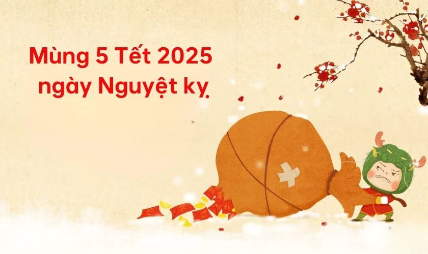 Mùng 5 Tết năm 2025 có nên xuất hành