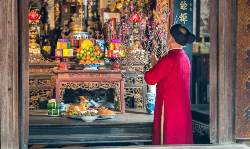 Thờ cúng và cầu an là cách để cầu mong những điều tốt đẹp