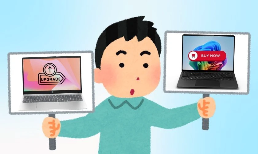 Nên nâng cấp laptop hay mua laptop mới?