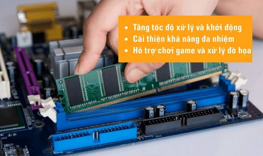 Tại sao nên nâng cấp RAM 8GB lên 16GB?