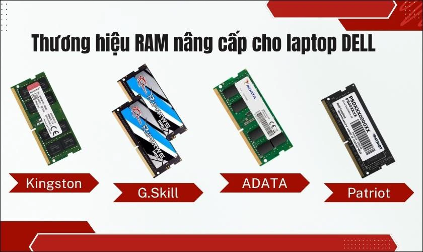 Nâng cấp RAM laptop DELL giá bao nhiêu năm 2025
