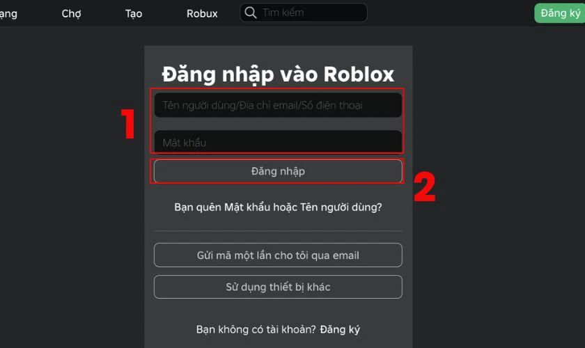 Hướng dẫn cách nạp thẻ game Roblox mới nhất