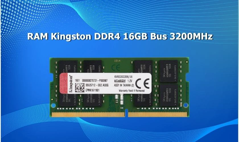 Các dòng RAM Kingston bán chạy