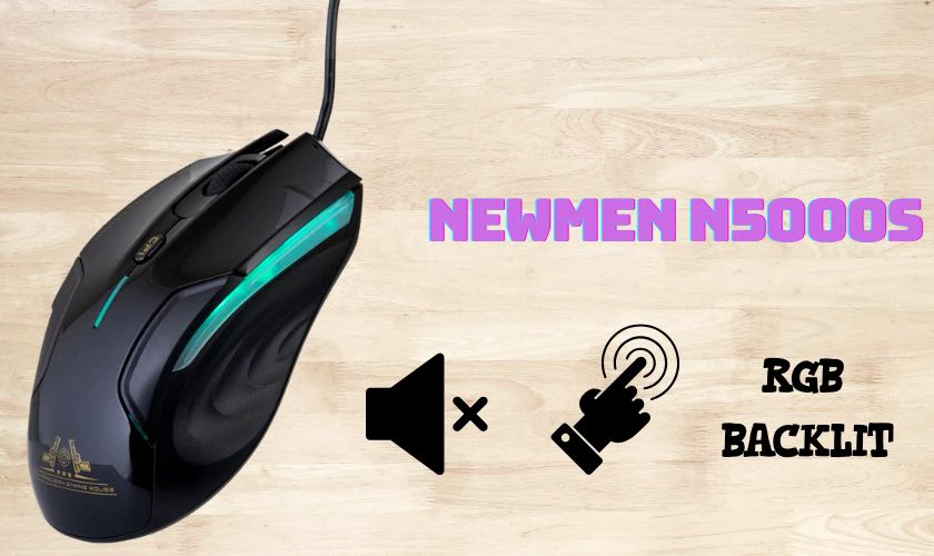 Chuột Gaming có dây Newmen N5000S
