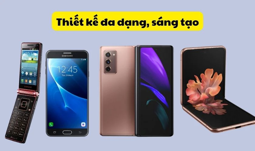 Đặc điểm của điện thoại Samsung mới