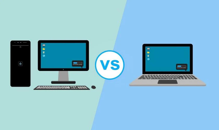Nên mua laptop hay máy tính bàn cho học sinh