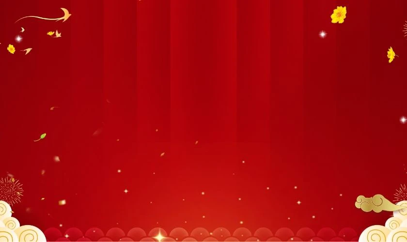 Hình nền Powerpoint Quà Tặng Giáng Sinh Màu Đỏ miễn phí - Slidesdocs