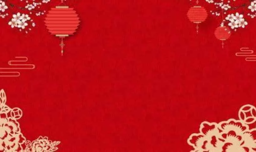 Background tone đỏ sang trọng