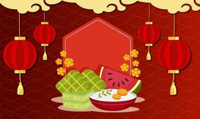 Ảnh nền mâm trái cây