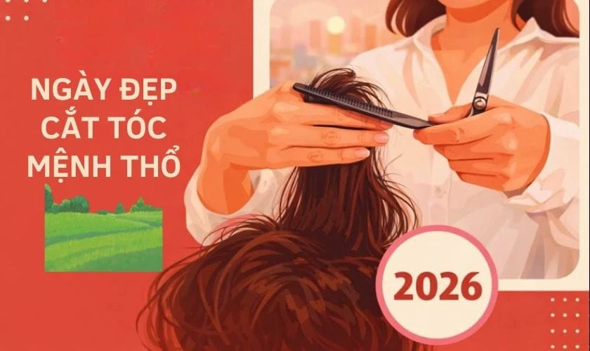 Ngày hớt tóc mệnh Thổ