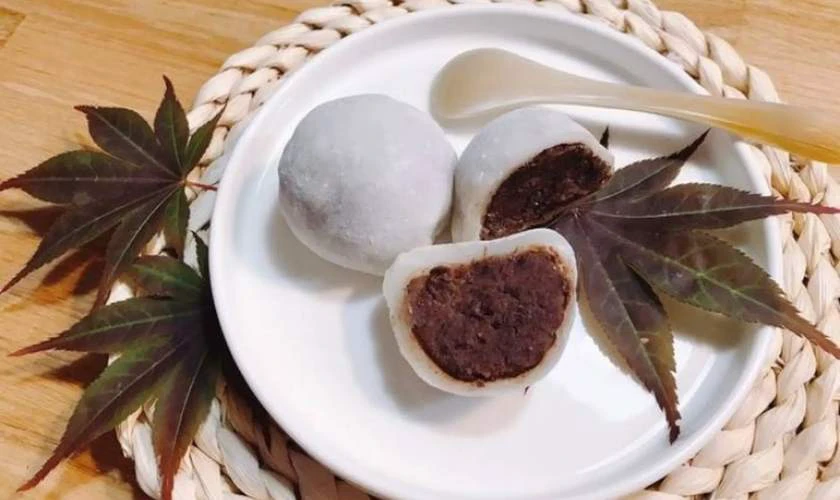 Mochi đậu đỏ lạnh