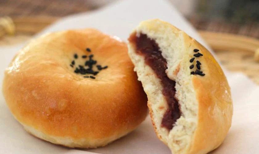 Bánh mì nướng nhân đậu đỏ