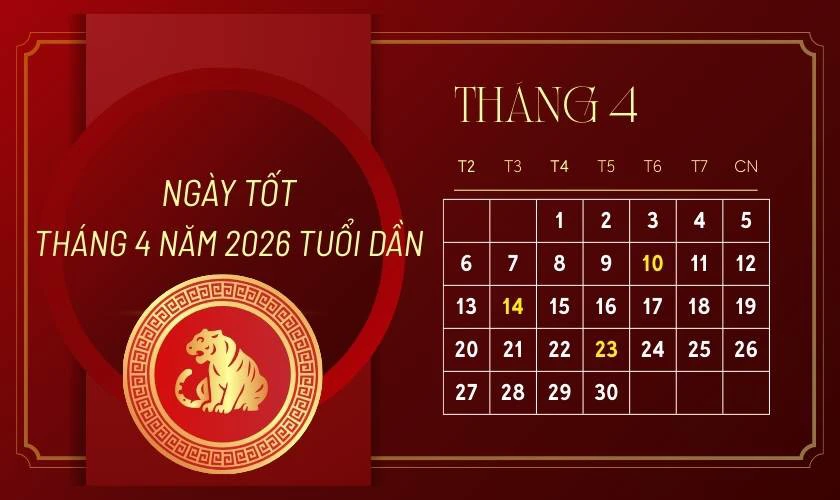 Xem ngày tốt tuổi Dần