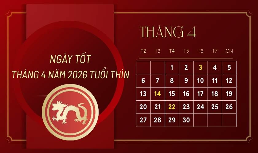 Xem ngày tốt tuổi Thìn